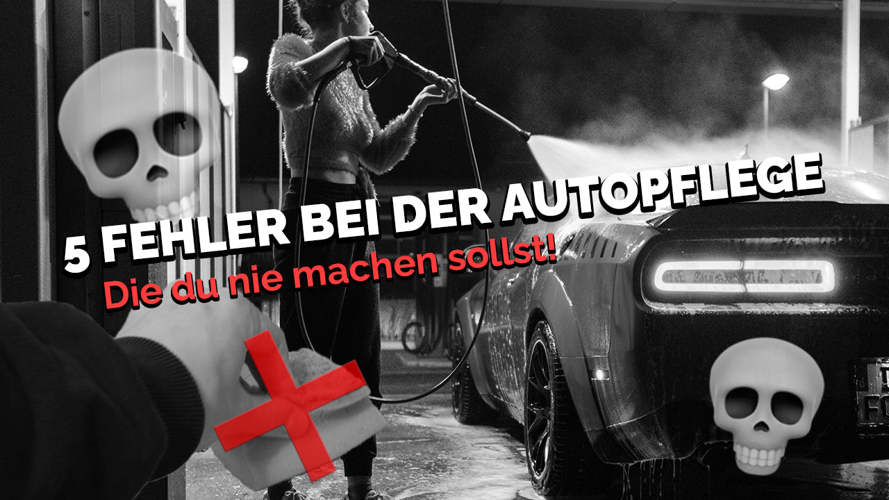 5 Fehler, die du vermeiden solltest bei der Autopflege! – Mamm