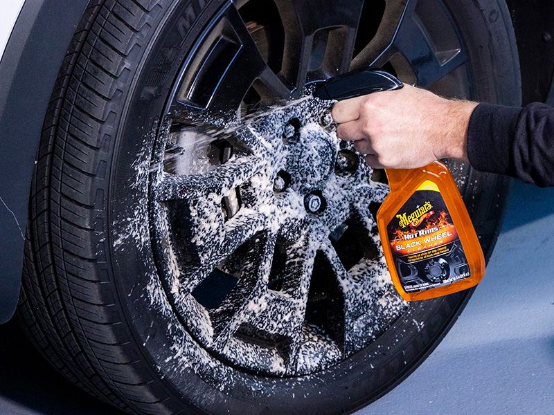 Pulizia cerchi Meguiar's Hot Rims Black Wheel Cleaner 709ml