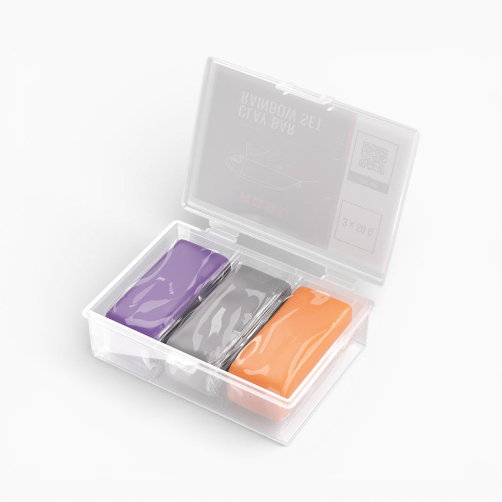 ADBL Clay Bar Rainbow 3x50g Reinigungsknete Set