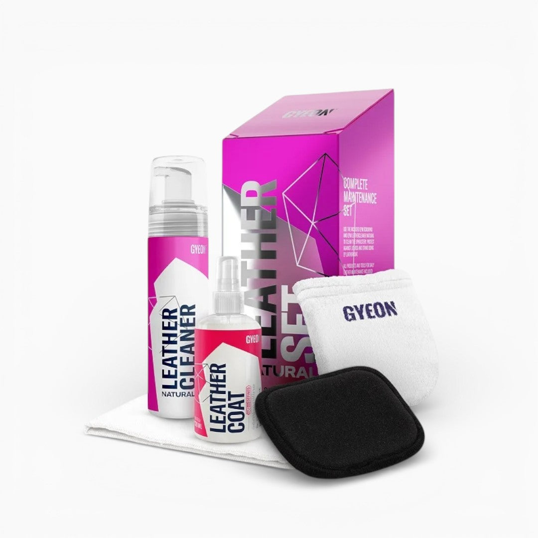Ensemble d'entretien doux pour cuir Gyeon Q²M LeatherSet