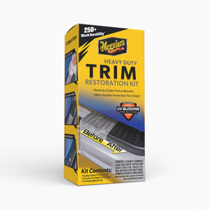 Meguiars Heavy Duty Trim Restoration Kit Kunststoffversiegelung