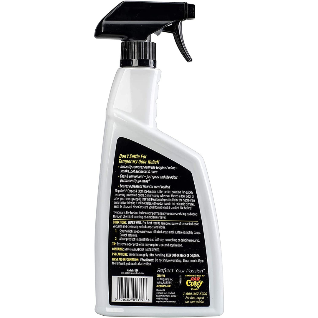 Meguiar's Carpet & Cloth Re-Fresher Neutralizzatore di Odori 709ml