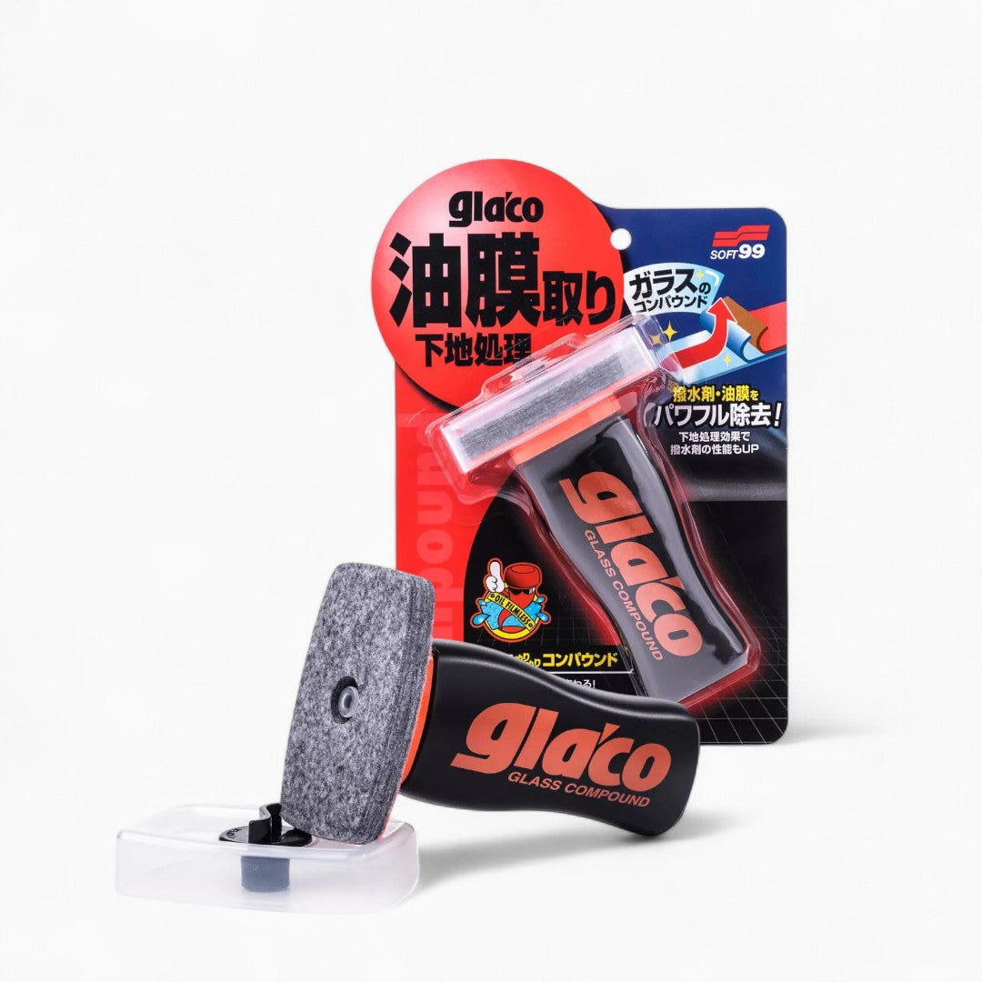 Soft99 Glaco Glass Compound Roll On Polish pour verre 100 ml