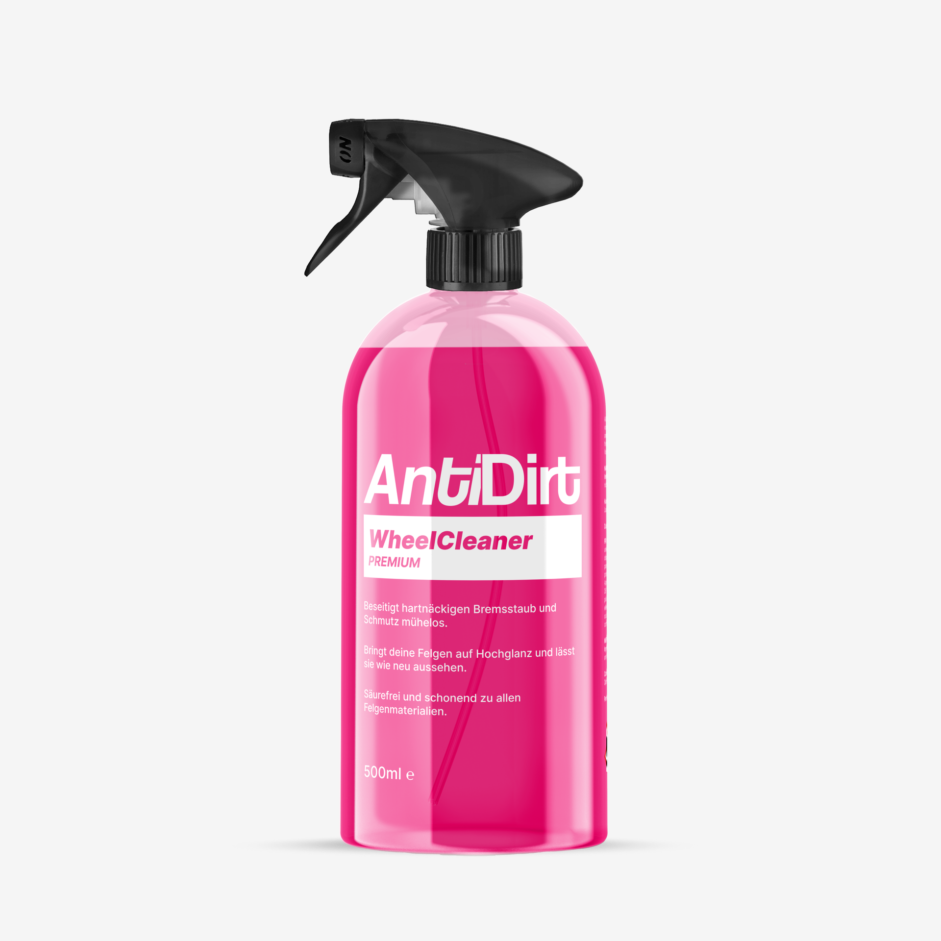 Nettoyant pour jantes AntiDirt Premium WheelCleaner 500 ml
