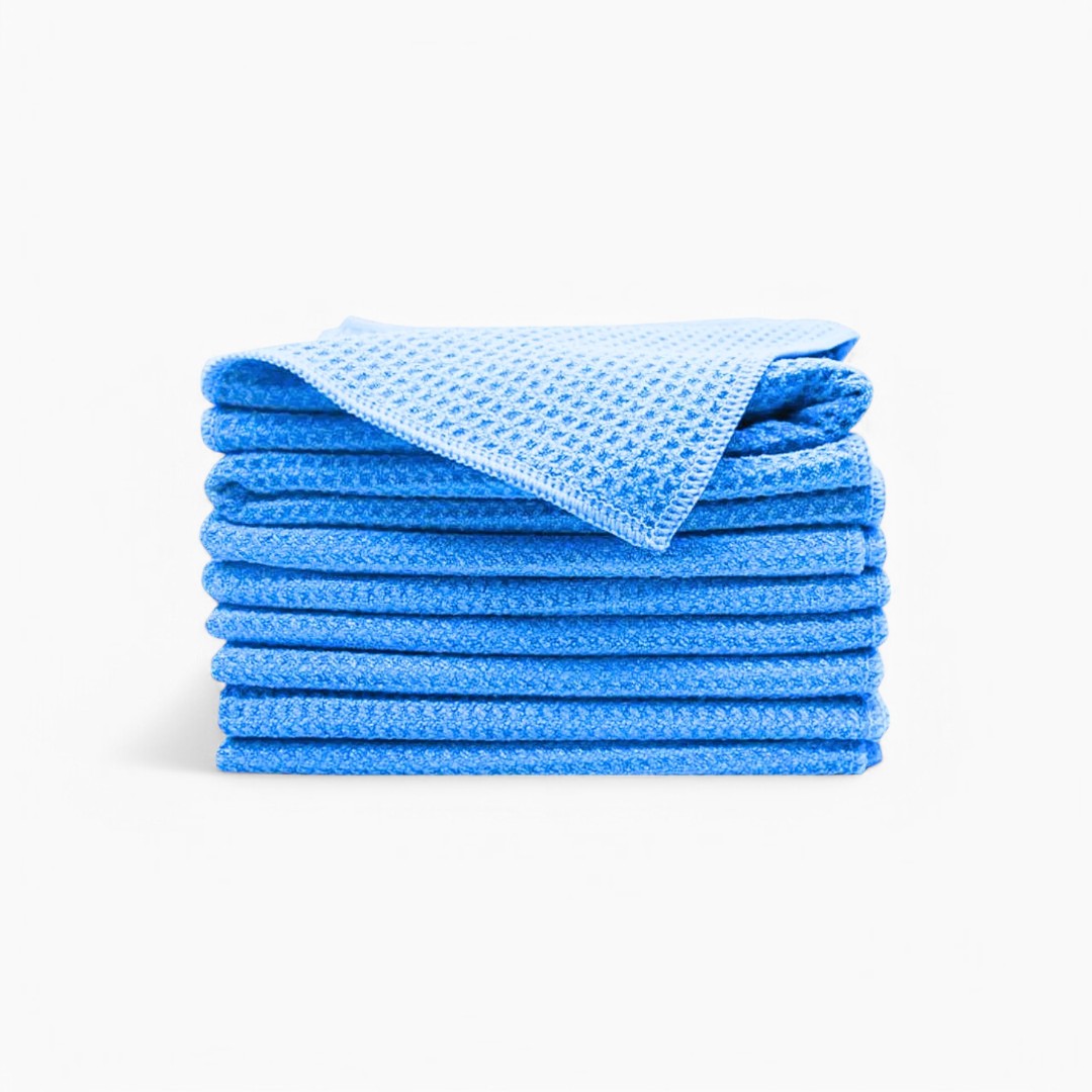 Chiffon de nettoyage anti-salissures pour vitres 450 g/m² 40 x 40 cm