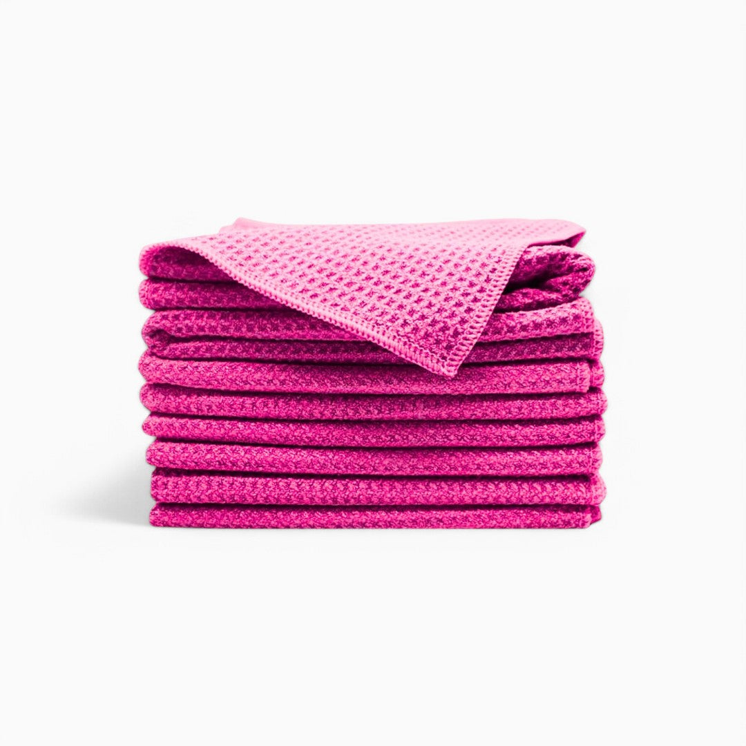 Chiffon de nettoyage anti-salissures pour vitres 450 g/m² 40 x 40 cm