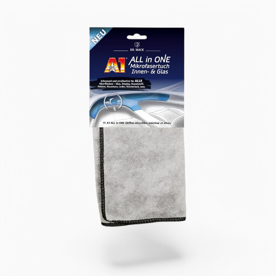Dr. Wack A1 All in One Microfiber Cloth for Interior &amp; Glass 34x14cm
