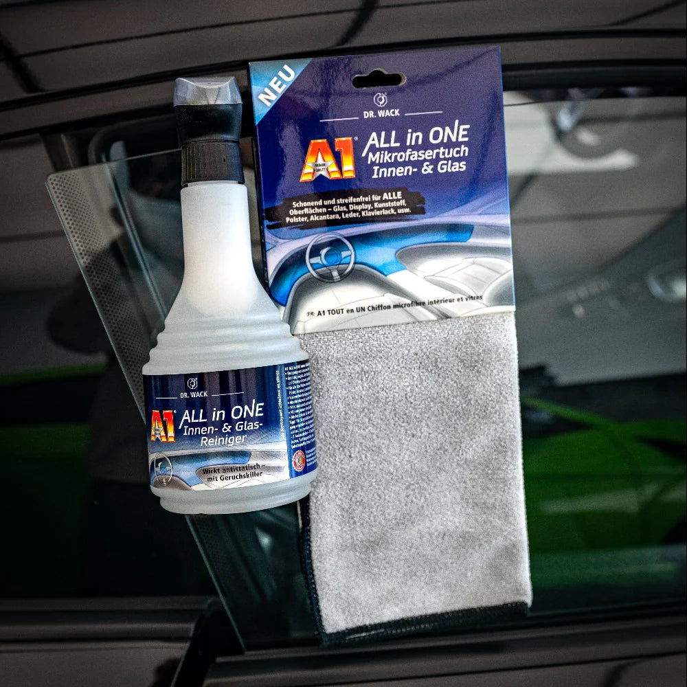 Dr. Wack A1 All in One Microfiber Cloth for Interior &amp; Glass 34x14cm
