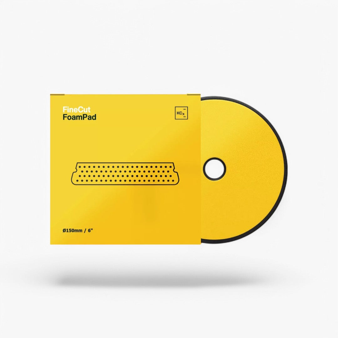 Koch Chemie Fine Cut Foam Pad Jaune 150 mm