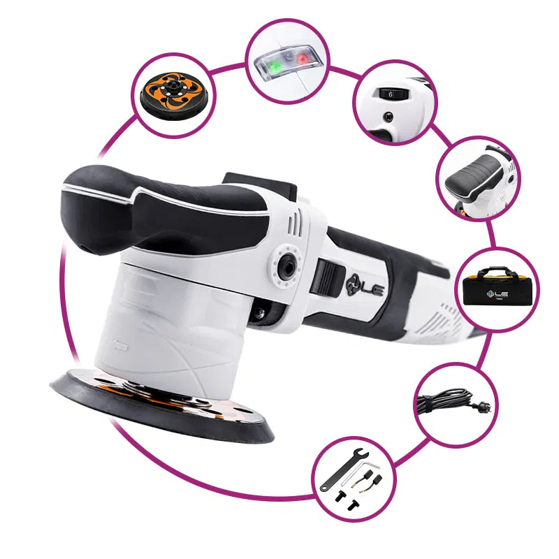 Liquid Elements T2000 V4 polisseuse orbitale 8 mm 710 W