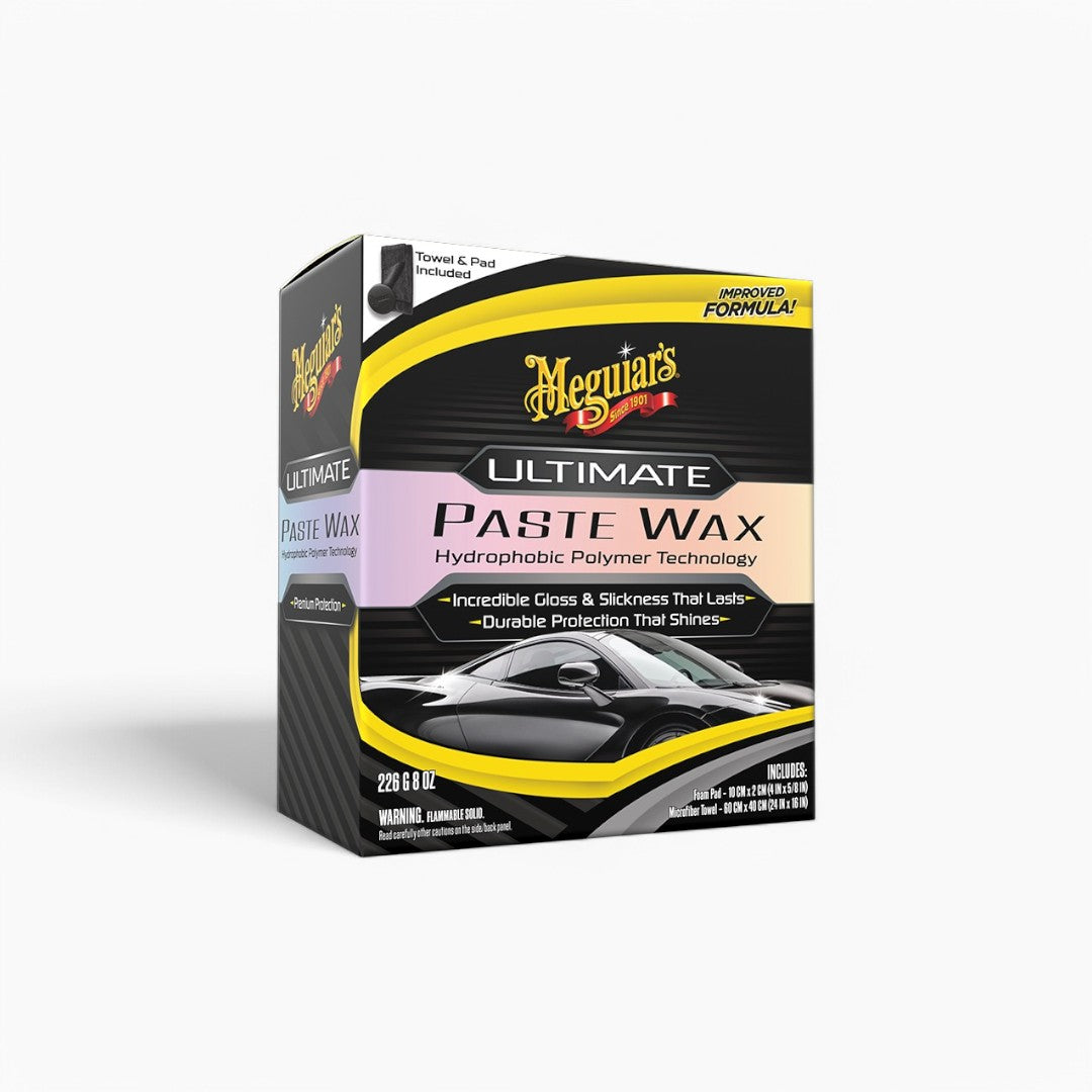 Cire en pâte Meguiars Ultimate Paste Wax pour voiture 226 g
