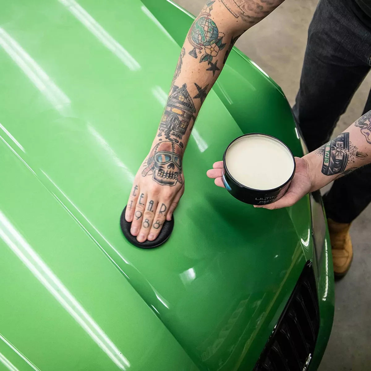 Cire en pâte Meguiars Ultimate Paste Wax pour voiture 226 g