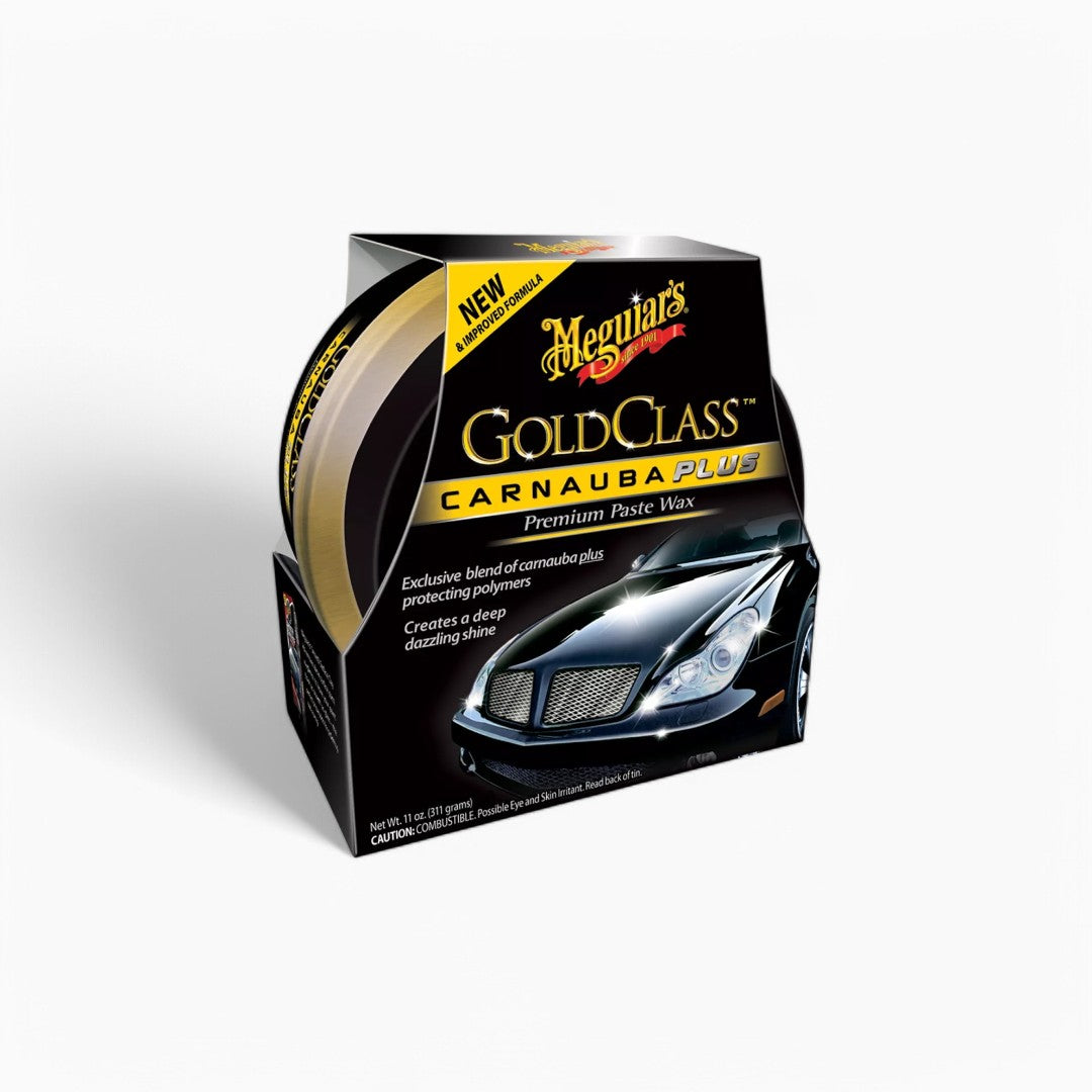 Cire en pâte premium Meguiars Gold Class Carnauba Plus pour voiture 311 g
