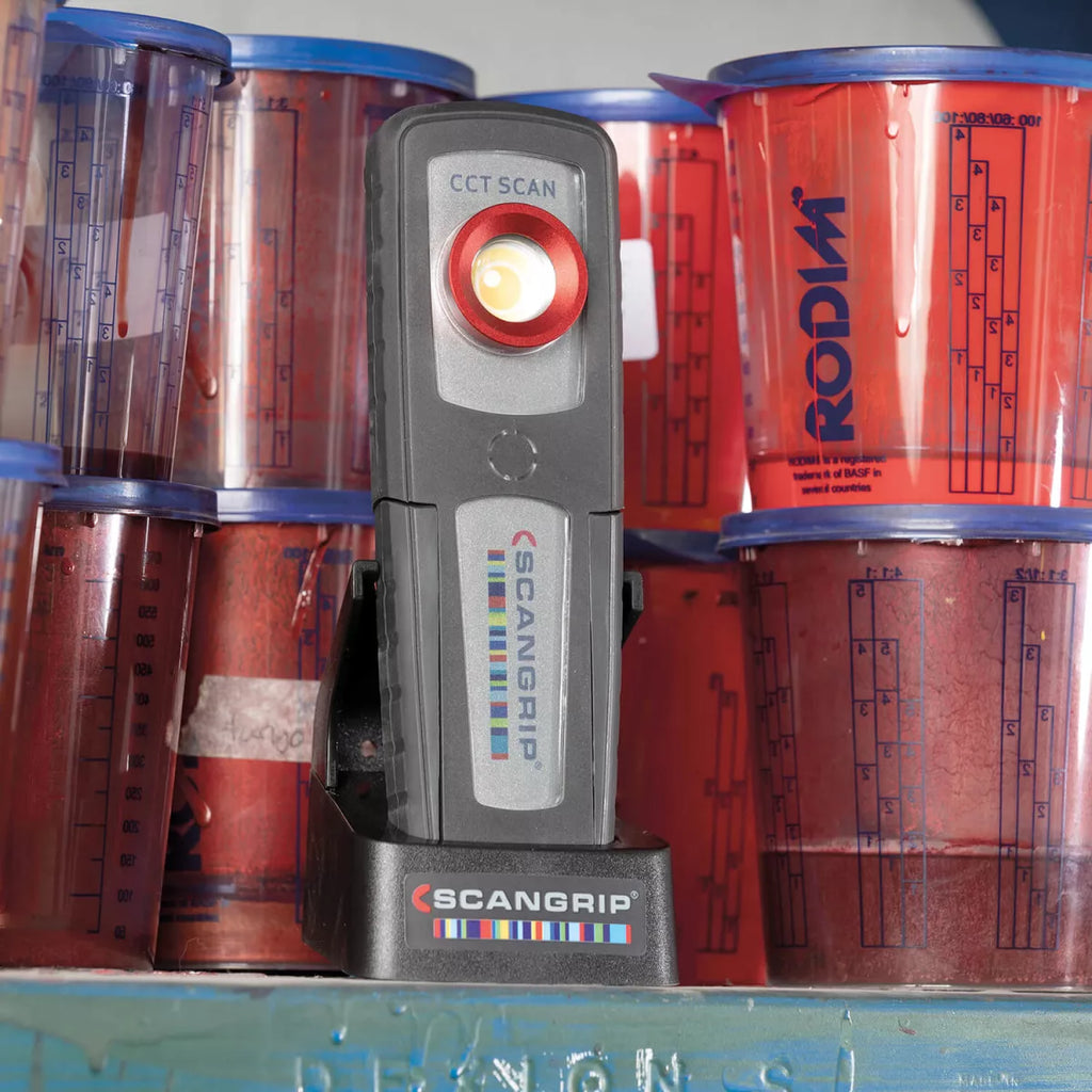 Scangrip Sunmatch 4 Handleuchte mit Diffusor